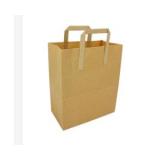 BROWN PAPER BAGS 25x14x30 cm (LARGE) 250
