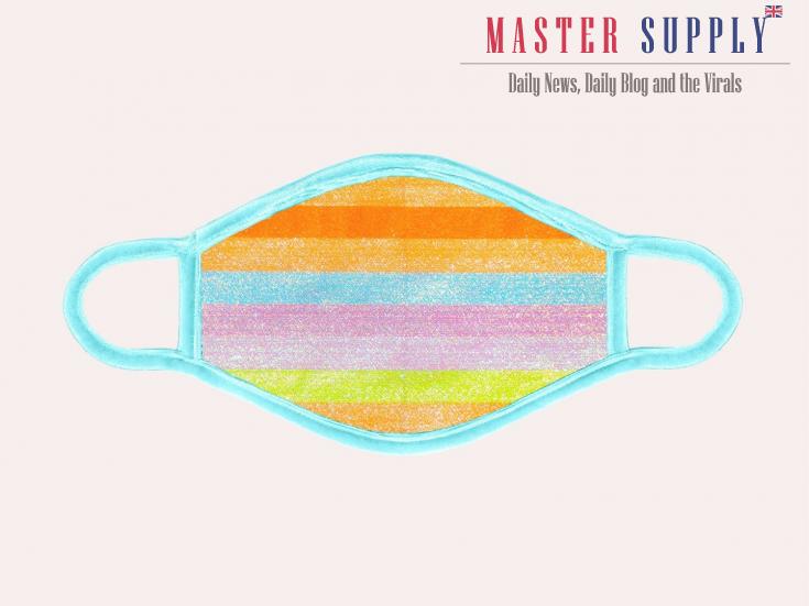 A Glittery Mask The Mighty Company Fabric Face Mask