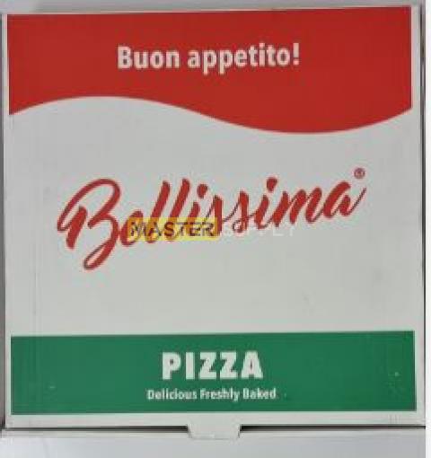 Bellissima 7'' Pizza Box 100 Pcs