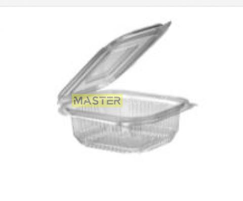 HINGED CLEAR (WHITE BOX) CONTAINER 375 CC(400)