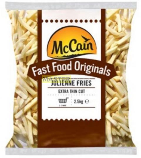 Mccain Thin Fries 3/8 4 X 2.5 Kg